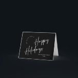 Elegant Minimalist Christmas Greeting Holiday Card<br><div class="desc">Feel free to contact me if you need any help or new item. I respond soon.</div>