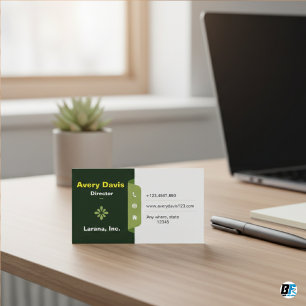 Elegant Minimalist Classic Design For Professiona Business Card