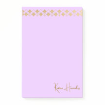 Elegant Minimalist Gold Accent Pink