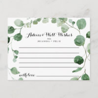Elegant Minimalist Green Eucalyptus Wedding 