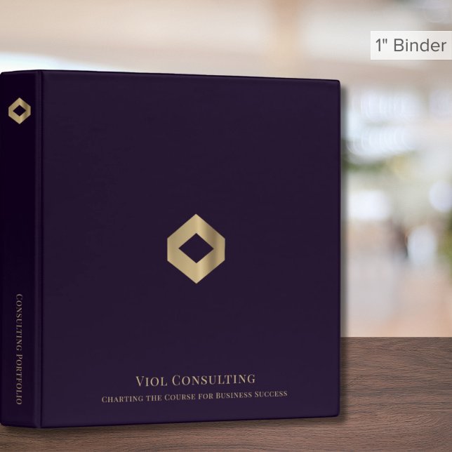 Elegant Minimalist Luxury Portfolio Binder (Creator Uploaded)