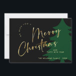 Elegant Minimalist Merry Christmas Greeting Holiday Card<br><div class="desc">Feel free to contact me if you need any help or new item. I respond soon.</div>