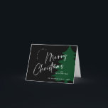 Elegant Minimalist Merry Christmas Greeting Holiday Card<br><div class="desc">Feel free to contact me if you need any help or new item. I respond soon.</div>