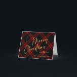 Elegant Minimalist Merry Christmas Greeting Holiday Card<br><div class="desc">Feel free to contact me if you need any help or new item. I respond soon.</div>