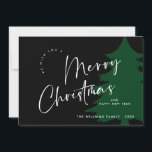 Elegant Minimalist Merry Christmas Greeting Holiday Card<br><div class="desc">Feel free to contact me if you need any help or new item. I respond soon.</div>