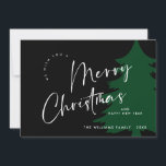 Elegant Minimalist Merry Christmas Greeting Holiday Card<br><div class="desc">Feel free to contact me if you need any help or new item. I respond soon.</div>