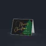 Elegant Minimalist Merry Christmas Greeting Holiday Card<br><div class="desc">Feel free to contact me if you need any help or new item. I respond soon.</div>