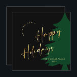 Elegant Minimalist Merry Christmas Modern Greeting Holiday Card<br><div class="desc">Feel free to contact me if you need any help or new item. I respond soon.</div>