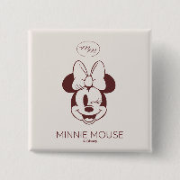 Elegant Minimalist Minnie Mouse Graphic