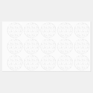 Elegant Minimalist Pantry Waterproof Labels