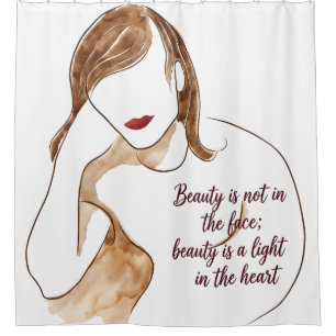 Elegant Minimalist Portrait with Quote