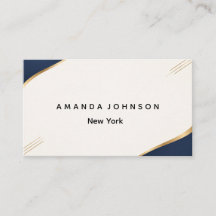 Elegant Minimalist Professional Business Card