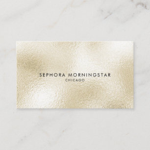 Elegant Minimalist Professional Modern Frost Opal Business Card