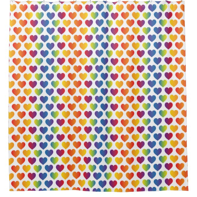 Elegant Minimalist Rainbow Heart Design (Front)