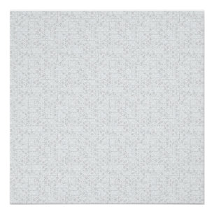 Elegant Minimalist School Pattern Poster