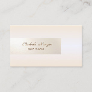 Elegant Minimalist,Shiny,Simple Business Card