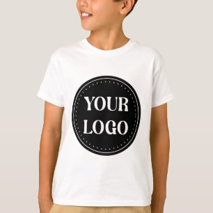 Elegant, Minimalist & Sleek Black QR Code Logo  T-Shirt