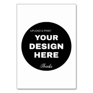 Elegant, Minimalist & Sleek Black QR Code Logo  Table Number