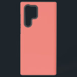 Elegant Minimalist Solid Colour Coral Salmon Pink Samsung Galaxy Case<br><div class="desc">The design is a minimalist,  elegant one featuring Coral Pink,  Salmon Pink,  Light Coral,  Salmon,  Geraldine solid colour. Personalize this phone case or purchase as is. 
For special requests or questions,  contact the artist at wafadahdalcreates@gmail.com. © Wafa Y. Dahdal - All Rights Reserved. WD Art</div>