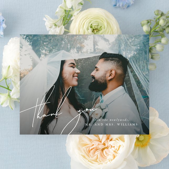 Elegant Minimalist Thank You Photo (Creator Uploaded)