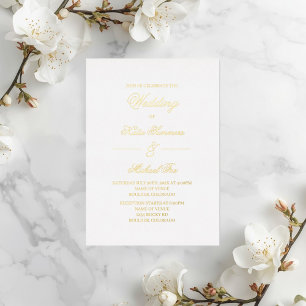 Elegant minimalist wedding  