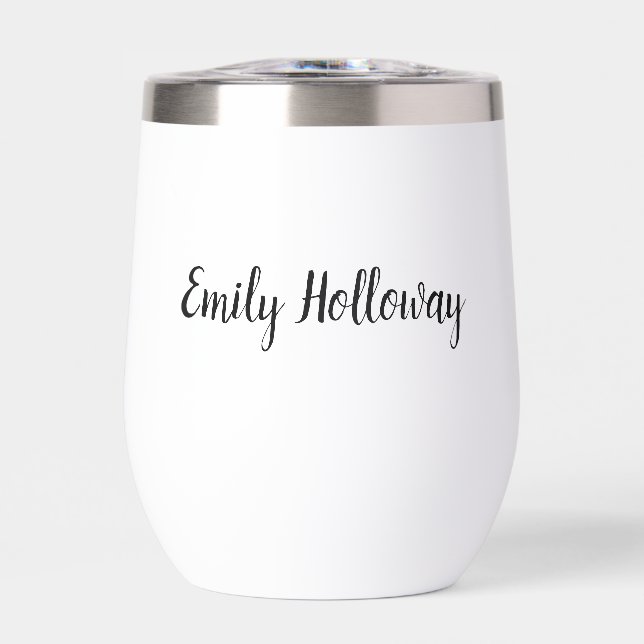 Elegant Minimalist Wedding Bridesmaid Gift (Front)