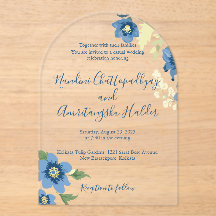 Elegant Minimalist Wedding Invitation Template | E