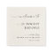 Elegant Minimalist Welcome Rehearsal Dinner