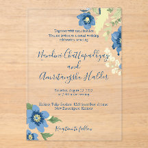 Élégant minimaliste Modèle Faire-part de mariage