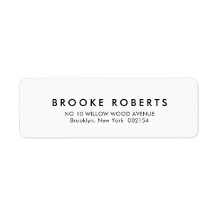 Élégant minimaliste simple Mariage moderne