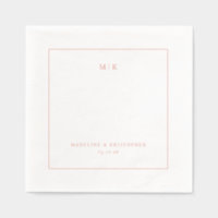Élégant Minimaliste Typographique Peche