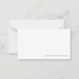 Elegant Minimalistic Template Monogram Simple