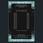 Elegant Mint both sides Flyer<br><div class="desc">An elegant and refined design with a digital image made of silver-lilac glass. Note: The production process does not use a real film,  only the colour is printed thoroughly. Add your data,  logo,  company details and pictures in minutes.</div>