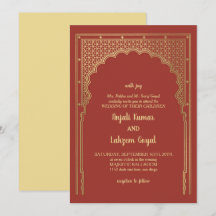 Elegant Misty Rose Indian Gateway Wedding