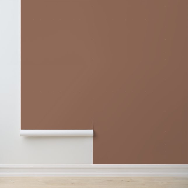 Elegant Mocha Mousse Style Creative Smooth Wallpaper (Application)