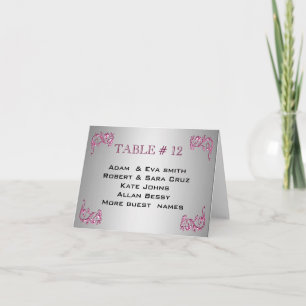Élégant modèle de mariage SILVER PINK