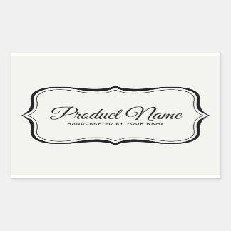 Élégant Modèle Étiquette de produits frontaliers