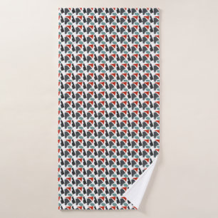 elegant moder chic trendy bath towel
