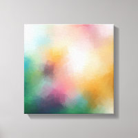 Elegant Modern Abstract Artwork Red Yellow Blue