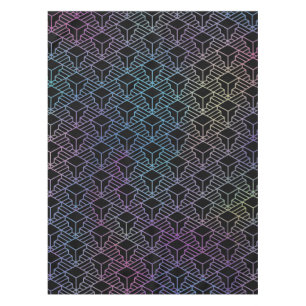 Elegant Modern Abstract Colourful Art Deco Pattern Tablecloth