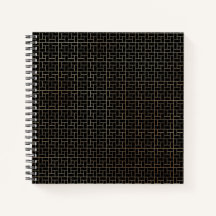 Elegant Modern Abstract Gold Basket Weave Pattern