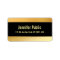 Elegant Modern Black And Gold Simple Template Chic