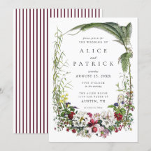 Elegant Modern Botanical Greenery Wedding