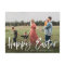 Elegant Modern Brush Script Happy Easter Photo