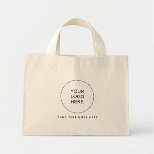 Elegant Modern Business Company Logo Template Mini Tote Bag