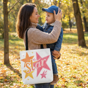 Elegant modern  canvas create your own for her  tote bag