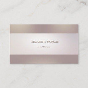 Elegant Modern Chic Sophisticated,Striped Business Card