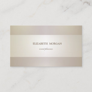 Elegant Modern Chic Sophisticated,Striped Business Card