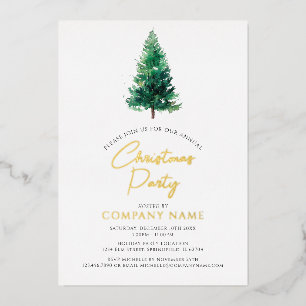 Elegant Modern Christmas Tree Corporate Party