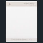 Elegant Modern Colour Harmony Monogram Template Letterhead<br><div class="desc">Elegant Modern Colour Harmony Monogram Template Letterhead.</div>